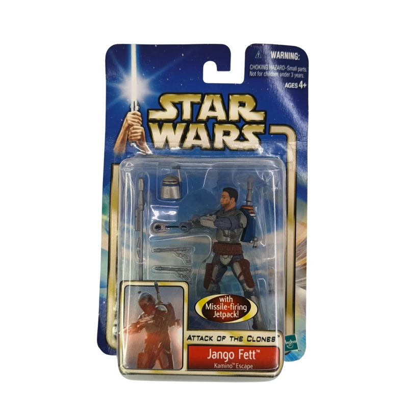 Star Wars Attack of the Clones – Jango Fett (Kamino Escape) Hasbro 2002