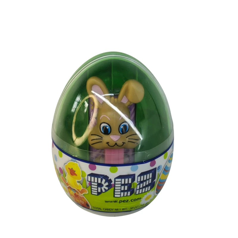 Dispensador PEZ Conejo de Pascua en Huevo Verde (Easter Bunny – 2015)